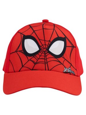 Marvel Spiderman Kappe Jungen Kinder Cap Basecap Baseballkappe verstellbar Rot
