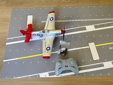RC P-51 Mustang Warbird 400mm Wingspan 1s Bru...