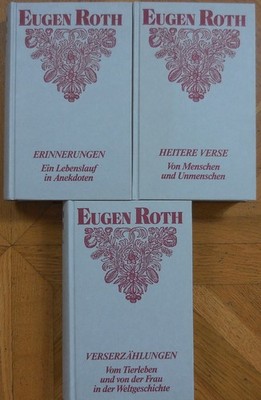 Das Schönste von Eugen Roth - 3 Bände