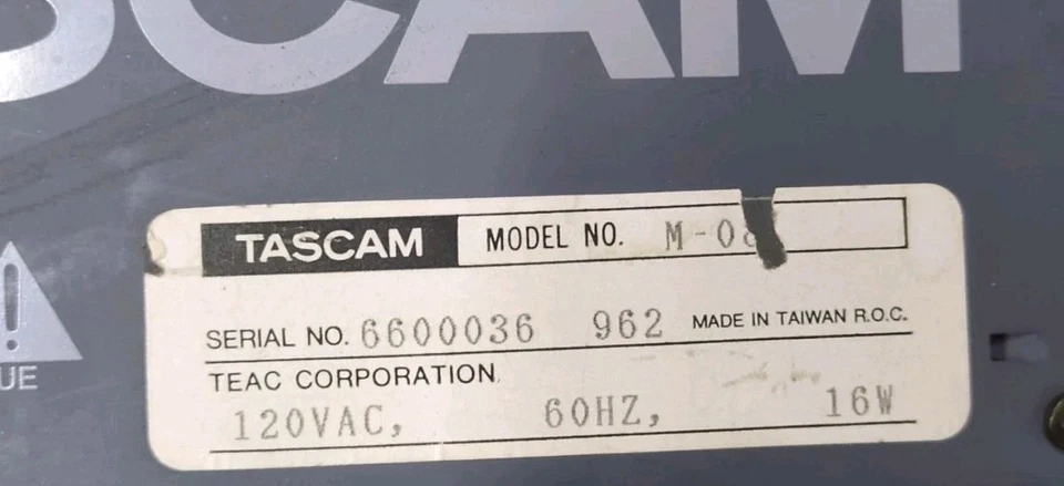 TASCAM M-08 12-Channel Mixer - Untested - Image 3 of 4