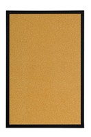 Kork Pinnwand 40X30 Cm Bi-Office Korktafel Mit Schwarzem MDF Rahmen
