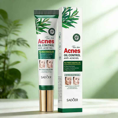 Tea Tree Acne Removing Facial Cream Oil Control Hydrating Moisturizing Face Gel
