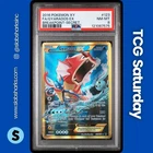 2016 POKEMON XY BREAKPOINT #123/122 GYARADOS EX FULL ART SECRET RARE PSA 8