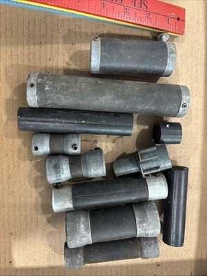 8+ burner Coupling misc lot 6.5'' - 2.5'' misc sizes and brands