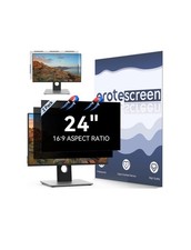  2-Pack 24 Inch Magnetic Computer Privacy Screen Filter for 16:9 Widescreen