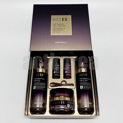 #ad Tonymoly Bio EX Cell Peptide 3pcs Set Toner Emulsion Cream Set K Beauty $56.37