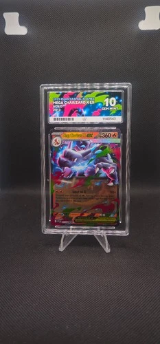 Mega Charizard X ex 013/094 - Pokémon TCG - 2025 Phantasmal Flames - ACE 10