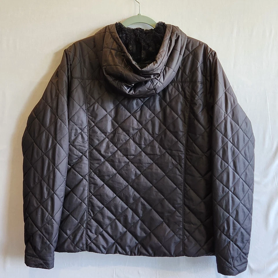 Columbia Women's Copper Crest II Hooded Jacket - Size XL - Black - Image 3 of 4