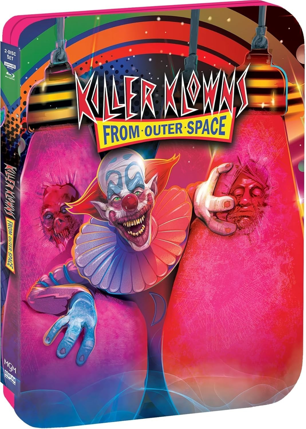 Killer Klowns From Outer Space (1988) - 4K UHD Blu-ray - Steelbook - New Sealed