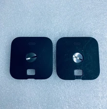 lot of 2 Battery Covers For Blink 3rd Gen Outdoor Security Camera Black - (READ)
