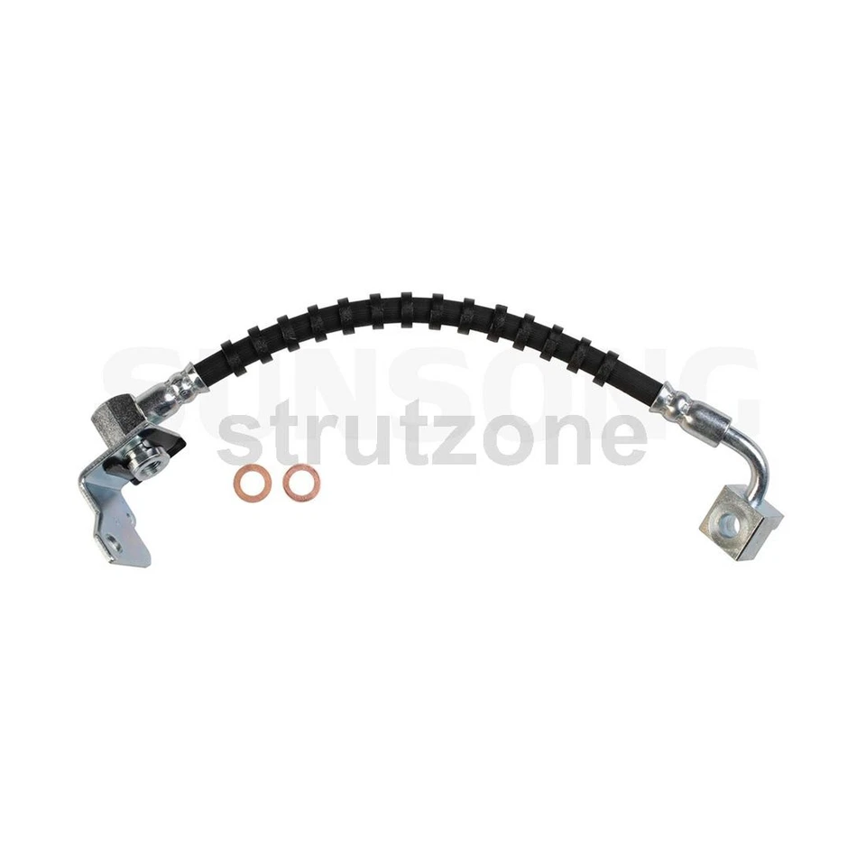 Línea de freno de manguera hidráulica de freno delantero 2 para Ford Explorer 2000 2001 1996 1997_ Foto 3 de 4