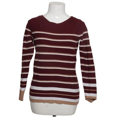 ESPRIT Organic, Strickpullover, Größe: XS, Rot/Weiß/Beige, Baumwolle #k3t