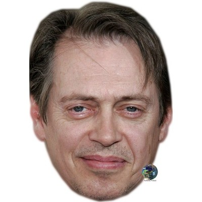 Steve Buscemi (Young) Celebrity Mask, Flat Card Face, Fancy Dress Mask