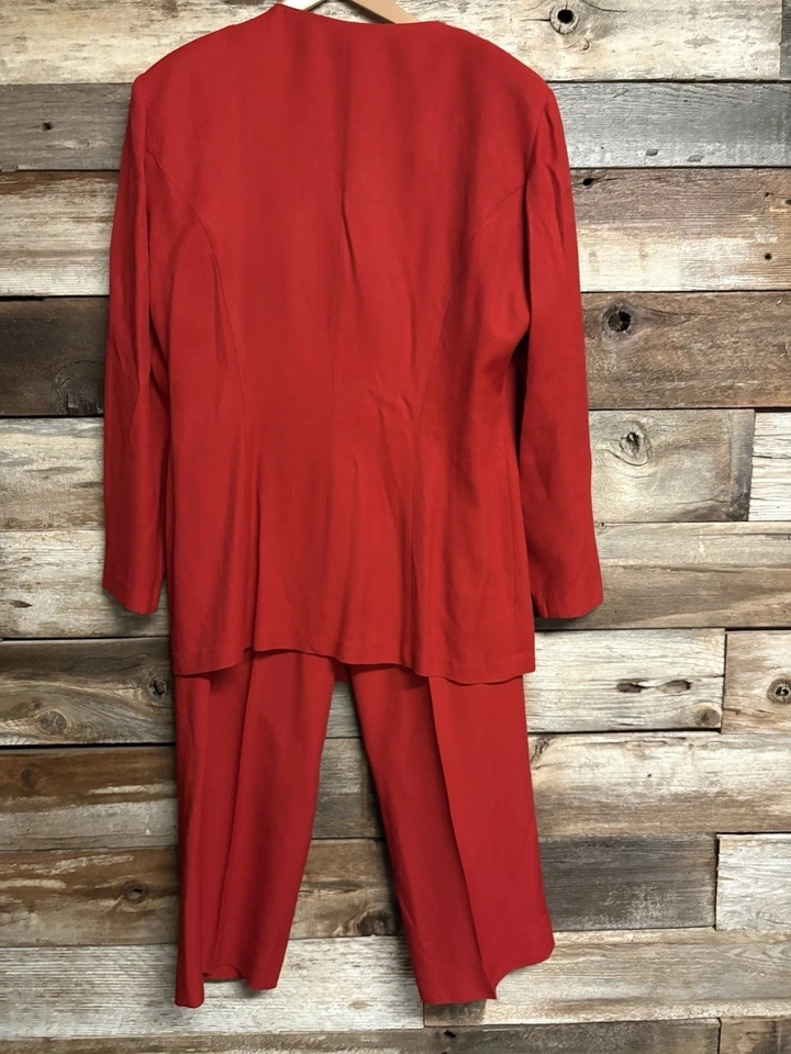 SCARLETT - 2 PIEZAS PANTALONES NEGROS CON CHAQUETA TALLA 12 Foto 4 de 4