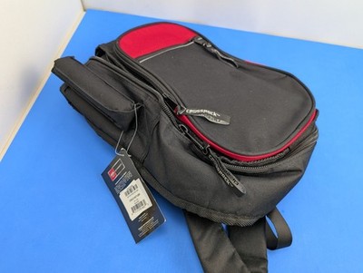 Crossrock Black Red Tenor Ukelele Bag Carrying Case