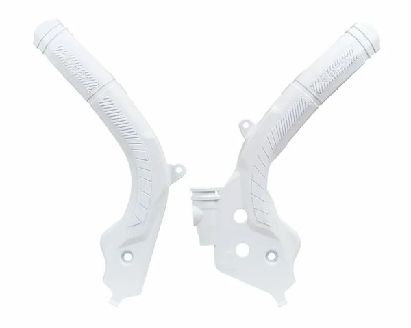 Racetech Bi-Material Rahmenschutz Weiß FüR GAS GAS MC 450 F 2021-23-image