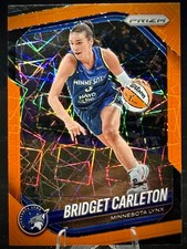 2025 Panini WNBA Prizm - Bridget Carleton #88 - Orange Velocity Prizm