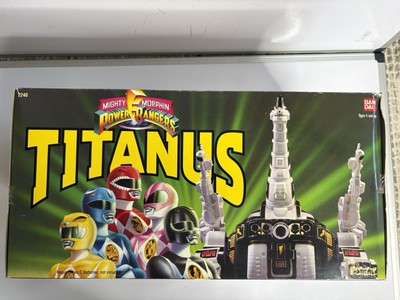 1993 Bandai Titanus The Carrier Zord Mighty Morphin Power Rangers