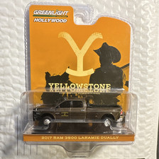GreenLight Hollywood Yellowstone 2017 RAM 3500 Laramie Dually 1:64 Diecast
