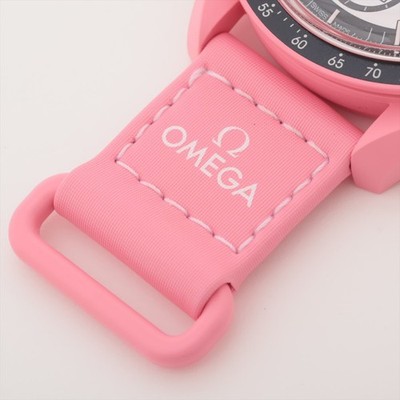OMEGA x swatch Bioceramic MoonSwatch MISSION TO THE PINK MOONPHASE