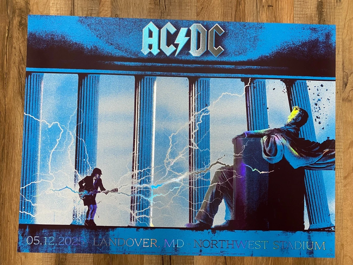 Original AC/DC Concert Memorabilia for sale | eBay