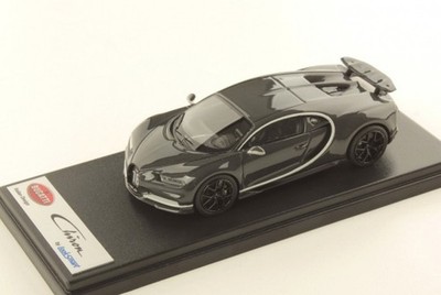LOOKSMART LOOLS490D Bugatti Chiron Sport Carbon Grey / Burst Grey 2018 1/43