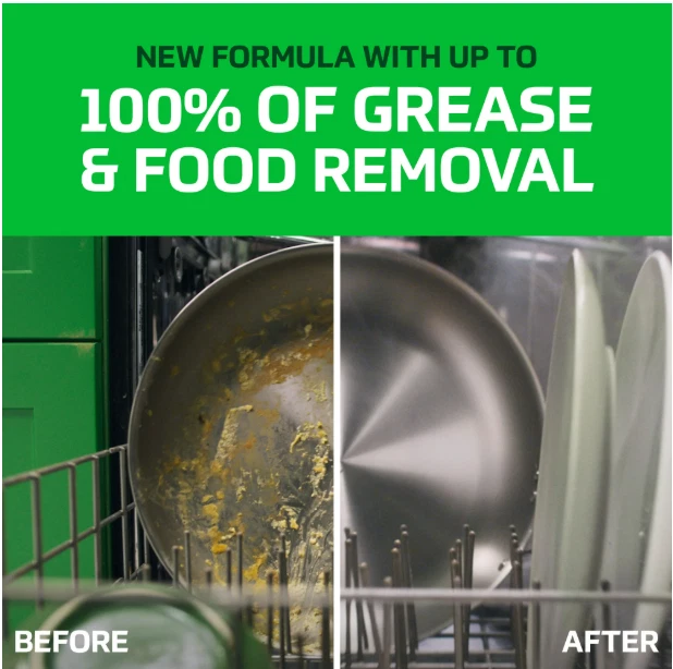 Vainas para lavavajillas Cascade Platinum Plus, detergente para lavavajillas, limón, 57 unidades Foto 2 de 4