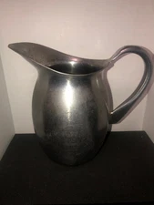 Vintage Vollrath Stainless Steel 8" Water Pitcher