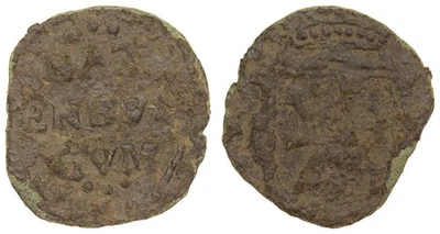 Barony of Batenburg (Dutch States) - 1 Duit ND (1616-1622) - Image 1 of 3