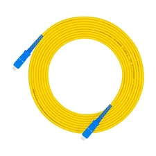 3 Meters 10ft Fiber Optic Cable Jumper, Optical Patch Cord Simplex Single Mode