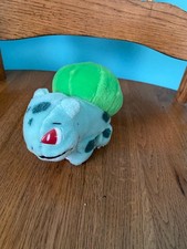 Vintage 1999 Nintendo Play by Play Pok mon Bulbasaur Plush