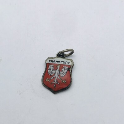 Souvenir Vintage Pennant Frankfurt Germany A/m (1950s