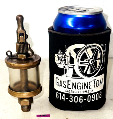 Lunkenheimer CARDINAL No 1 Brass Oiler Hit Miss Engine Steampunk Antique