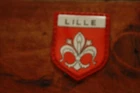 vintage mini plastic patch ****** LILLE ******