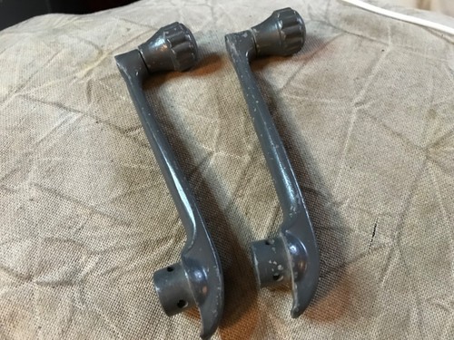 NORS FORD 1937 DELUXE WINDOW CRANK DOOR HANDLE 1938 Line Gray Rib - Bild 6 von 8