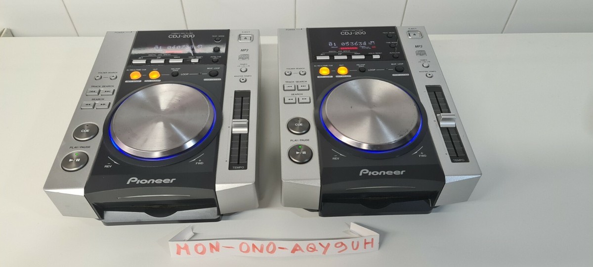 Pioneer CDJ-200 Coppia in perfette condizioni scatola