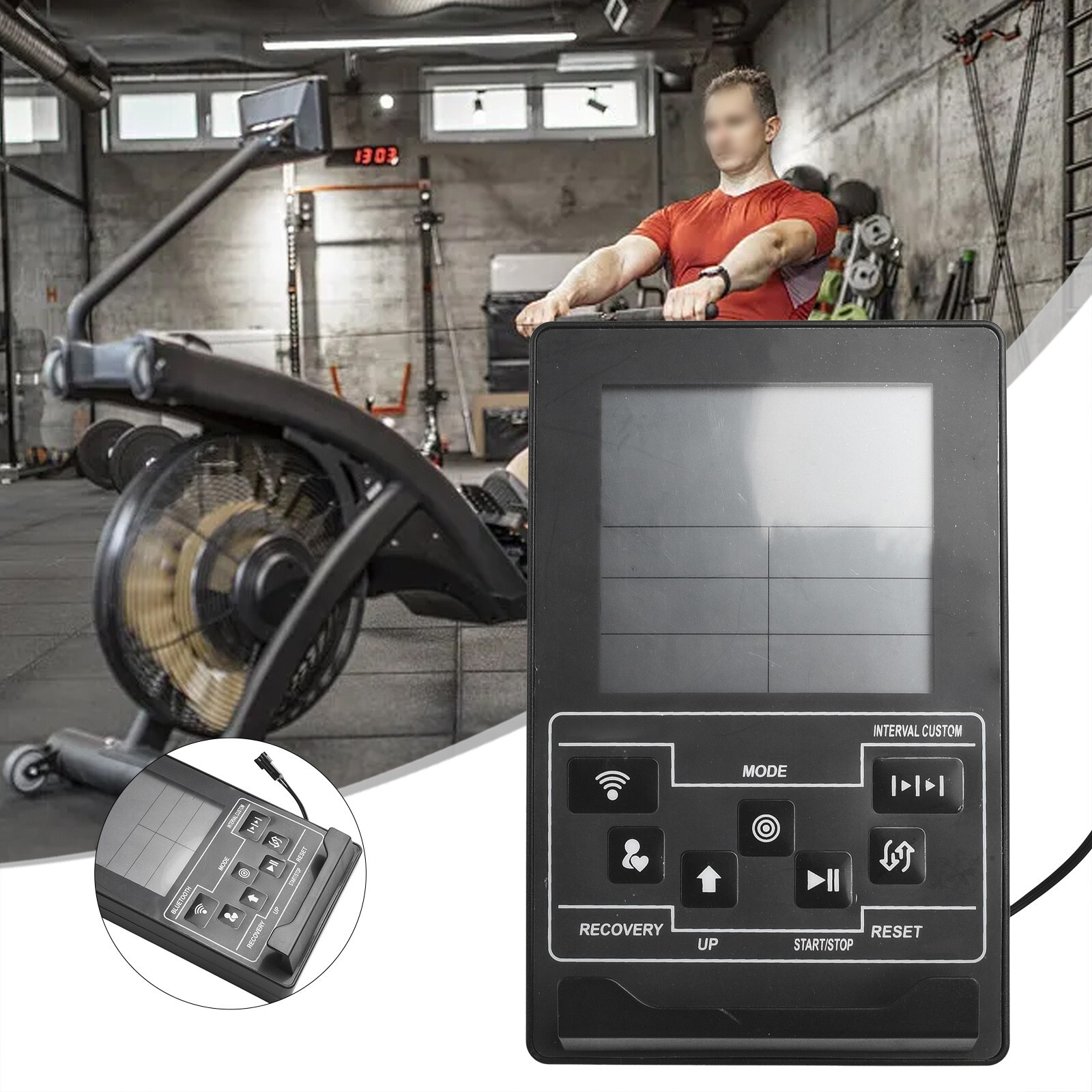 In Rowing Machine Schwinn, Rowing Machine Lcd Screen, Black