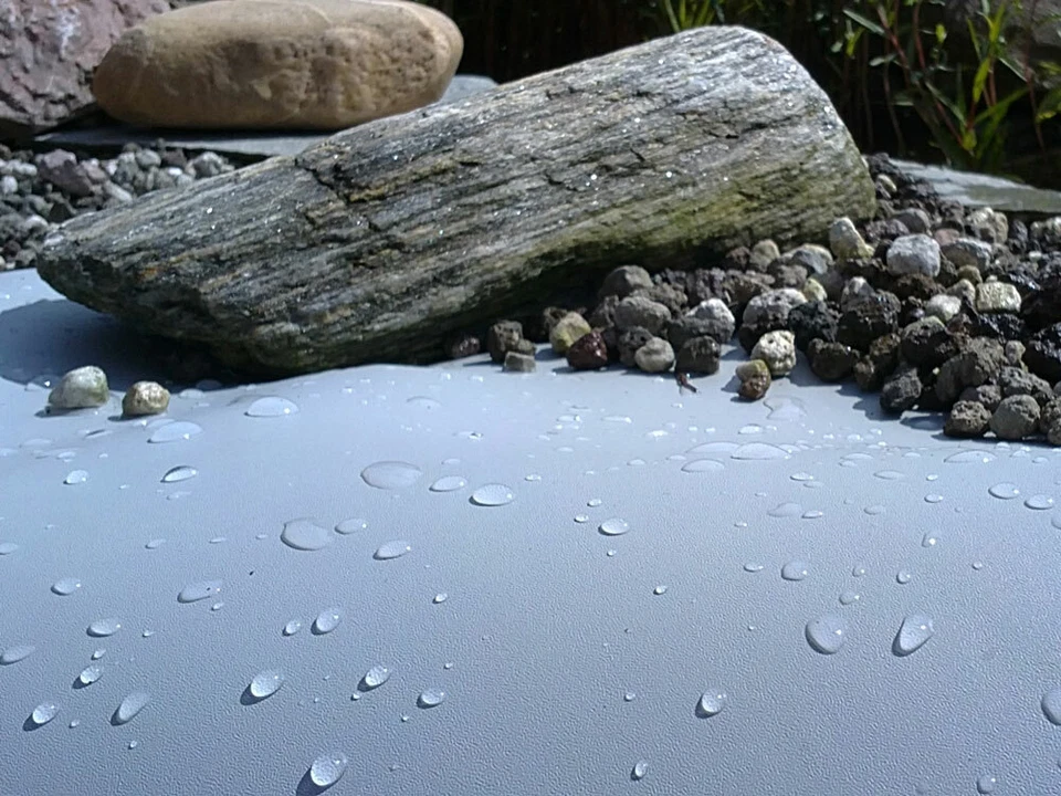 Bachlauffolie 1mm 12,34€ / m² Farbe wählbar,  Teich Folie Garten Bachlauf - Bild 3 von 4