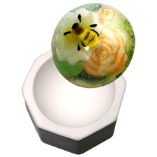 5.25"RD.-Deep 2.75" Dome Paperweight Mold Glass Fusing