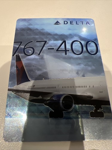 Delta Air Lines Boeing 767-400 Pilot Trading Card #51 2016 - RARE/BRAND NEW MINT