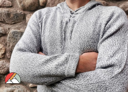 Alpaca Sweater for Men - Fashion Hoodie 