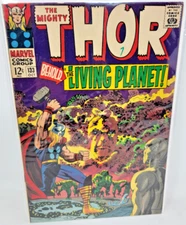 THOR (THE MIGHTY) #133 1966 Marvel Silver Age 6.5 2ND APP EGO THE LIVING PLANET