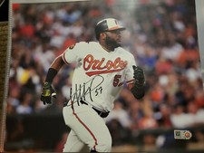 HANSER ALBERTO BALTIMORE ORIOLES SIGNED 8X10 PHOTO MLB AUTHENTICATED 
