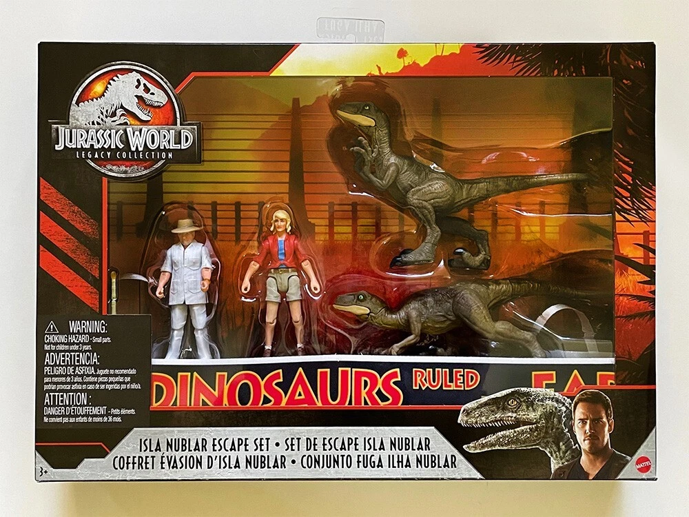 Jurassic world legacy collection isla nublar escape 2025 set