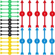 25 Pcs 4 Inch Arrow Game Spinners Magnetic Arrow Toys for Party School Board