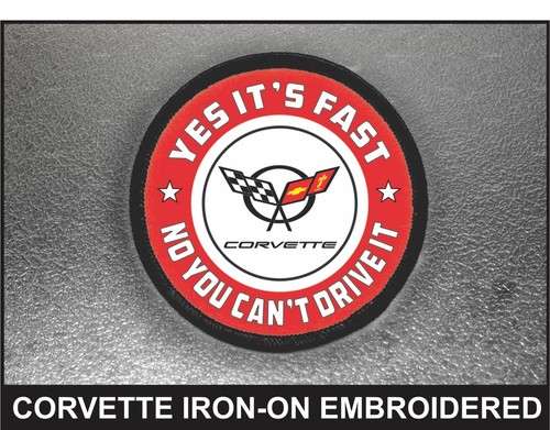 Corvette Emblem Iron-On Patches - All Model Collection - Picture 9 of 13