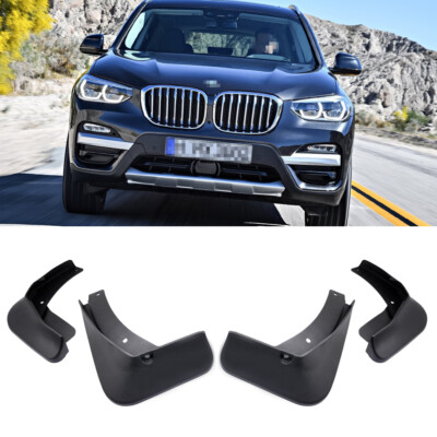 1Set Car Mud Flaps Splash Guards Mudguard Fender for 2018-2022 19 20 21 BMW X3