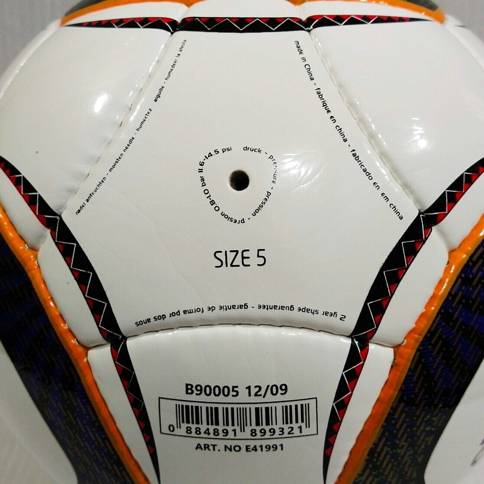 Football Jabulani official match ball South Africa Fifa World Cup 2010