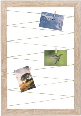  FC Fotohalter Pinnwand Eiche Sonoma Neo Collage Line Bilderrahmen CLAMARO 