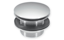 McAlpine 1½" Chrome Plated Brass Bath - Waste Backnut Model: 70mm Flange with...